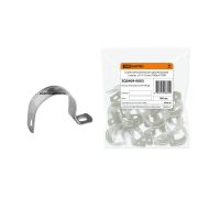 TDM Скоба металлическая однолапковая с внутр. d 14-15 мм (100шт)