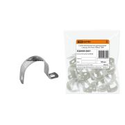 TDM Скоба металлическая однолапковая с внутр. d 8-9 мм (100шт)