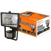 TDM Прожектор ИО500Д (детектор) галоген. Черный IP54