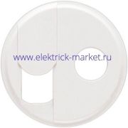 Legrand Celiane Бел Накладка блока комп. + TV розетки