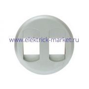 Legrand Celiane Титан Накладка 2-ой аудиорозетки (2 мех 67311)