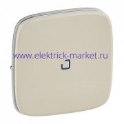 Legrand Valena ALLURE Сл.кость Клавиша 1-ая с подсветкой/индикацией (голубая линза в центре)