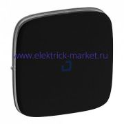 Legrand Valena Allure Лицевая панель для выключателя с индикацией Антрацит