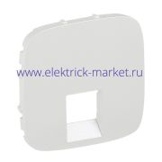 Legrand Valena Allure Лицевая панель для одиночных телефонных/информационных розеток Жемчуг