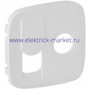 Legrand Valena Allure Лицевая панель для TV-RJ45 розетки Белая