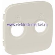 Legrand Valena Allure Лицевая панель для TV-SAT розеток Слоновая кость