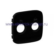 Legrand Valena Allure Лицевая панель для TV-SAT розеток Антрацит