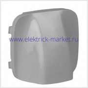 Legrand Valena Allure Лицевая панель для вывода кабеля Алюминий