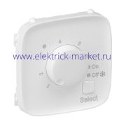 Legrand Valena Allure Лицевая панель для термостата для теплых полов Белая