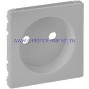 Legrand Valena LIFE Алюм Накладка розетки б/з