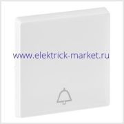 Legrand Valena LIFE Бел Клавиша выключателя кнопочного с символом «звонок»