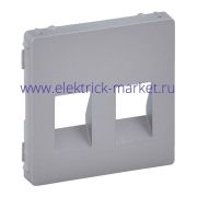 Legrand Valena LIFE Алюм Накладка Аудиорозетка 2-ая