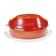 Светильник Feron ST1 3.5W стробоскоп IP44 красный