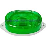 Светильник Feron ST1 3.5W стробоскоп IP44 зелёный