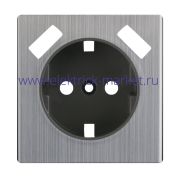 Werkel Накладка для USB розетки Никель глянцевый WL02-USB-CP/