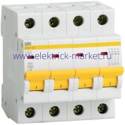 IEK KARAT Автоматический выключатель ВА47-29 4Р 40А 4,5кА х-ка С