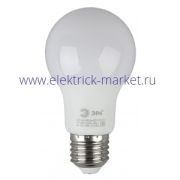 Лампы СВЕТОДИОДНЫЕ ЭКО ECO LED A60-6W-827-E27  ЭРА (диод, груша, 6Вт, тепл, E27)