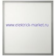 SPL-5-40-4K (S) Светод. панель IP40 595x595x8 40Вт 2800Лм 4000K Ra>80 NationStar серебр.