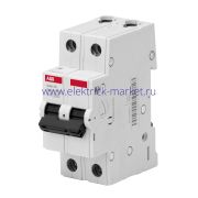 ABB Basic M Автоматический выключатель 2P, 50A,C, 4,5кА, BMS412C50