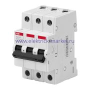 ABB Basic M Автоматический выключатель 3P, 40A,C, 4,5кА, BMS413C40