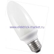 FSE Лампа энергосберегающая с защитой Свеча Е27 4000К 9Вт