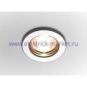 Встраиваемый светильник GLS круг FT9210 CHROME хром точечный