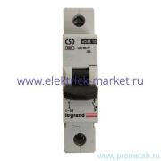 Legrand LR Автоматический выключатель 1P 50А (С) 6kA