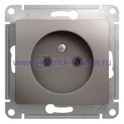 Systeme Electric Glossa Платина Розетка б/з GSL001241