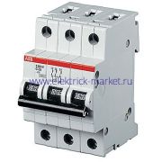 ABB S203P Автоматический выключатель 3P 40А (С) 15kA