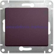 Systeme Electric Glossa Сиреневый туман Выключатель 1-клавишный, сх.1, 10AX GSL001411