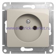Systeme Electric Glossa Молочный Розетка б/з,16А, 250В, механизм  GSL000941