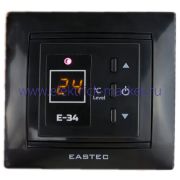 Терморегулятор EASTEC E-34 черный (Встраиваемый 3,5 кВт)