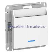 System Electric AtlasDesign Бел Переключатель карточный с задержкой времени, механизм ATN000167