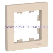 Systeme Electric AtlasDesign Беж Рамка 1-ая ATN000201