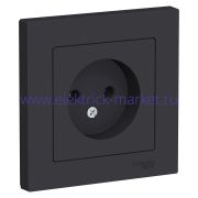 System Electric AtlasDesign Карбон Розетка б/з, 16А, в сборе ATN001040