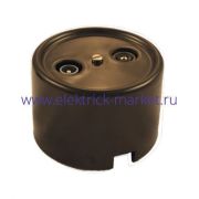 BIRONI Лизетта Керамика Коричневый Розетка R/TV-Sat оконечная B1-305-02