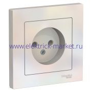 System Electric AtlasDesign Жемчуг Розетка б/з, 16А, в сборе ATN000440
