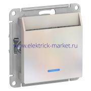 Systeme Electric AtlasDesign Жемчуг Переключатель карточный с задержкой времени, механизм ATN000467