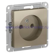 Systeme Electric AtlasDesign Шампань Розетка б/з, 16А, механизм ATN000541