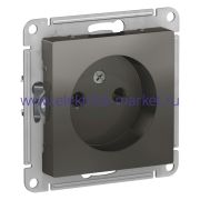 Systeme Electric AtlasDesign Сталь Розетка б/з, 16А, механизм ATN000941