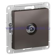 Systeme Electric AtlasDesign Мокко Розетка TV проходная 4DB, механизм ATN000692