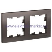 Systeme Electric AtlasDesign Мокко Рамка 2-ая, универсальная ATN000602