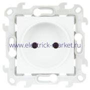 Simon 24 Белая Розетка 2К без защитных шторок 2450442-030