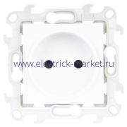 Simon 24 Белая Розетка 2К с защитными шторками 2450441-030