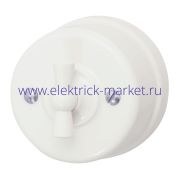 BIRONI Лизетта Пластик Слоновая кость Выключатель 1-кл B1-200-211