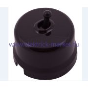 BIRONI Лизетта Пластик Коричневый Выключатель 1-кл (тумблерный) B1-230-22