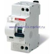 ABB DS941 Дифференциальный автоматический выключатель 1P+N 40A 30mA (AC) хар. C
