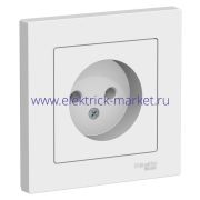Systeme Electric AtlasDesign Лотос Розетка б/з, 16А, в сборе ATN001340