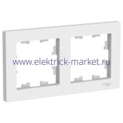 Systeme Electric AtlasDesign Лотос Рамка 2-ая, универсальная ATN001302