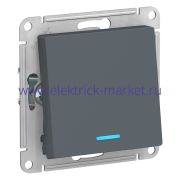Systeme Electric AtlasDesign Грифель Переключатель 1-клавишный с подсветкой, сх.6а, 10АХ, механизм ATN000763